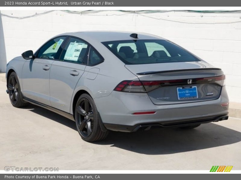 Urban Gray Pearl / Black 2023 Honda Accord Sport-L Hybrid