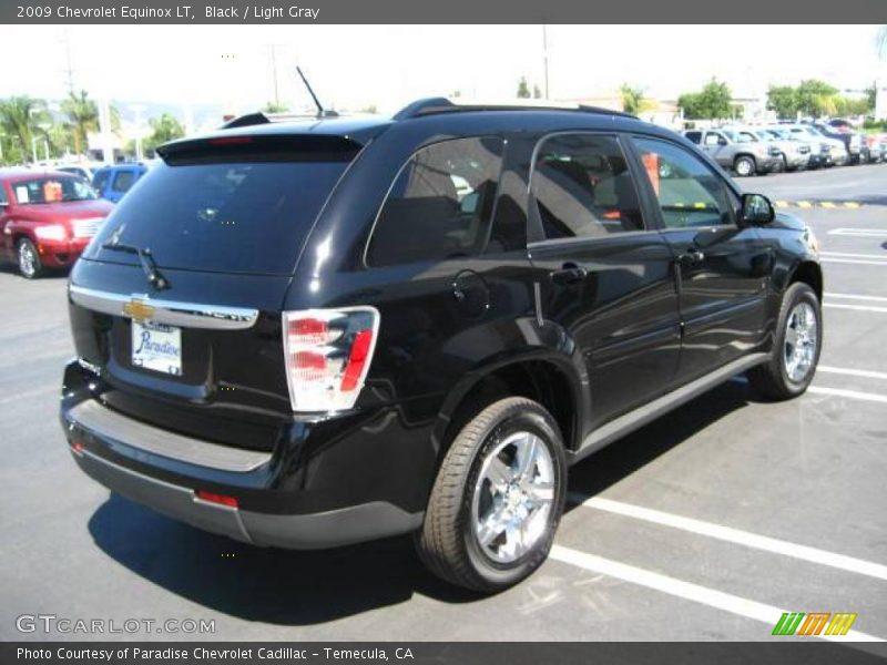 Black / Light Gray 2009 Chevrolet Equinox LT