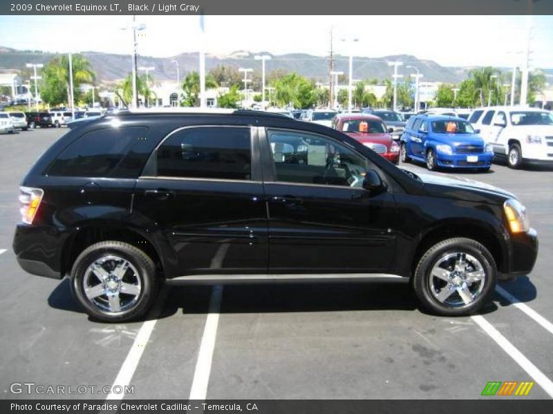 Black / Light Gray 2009 Chevrolet Equinox LT