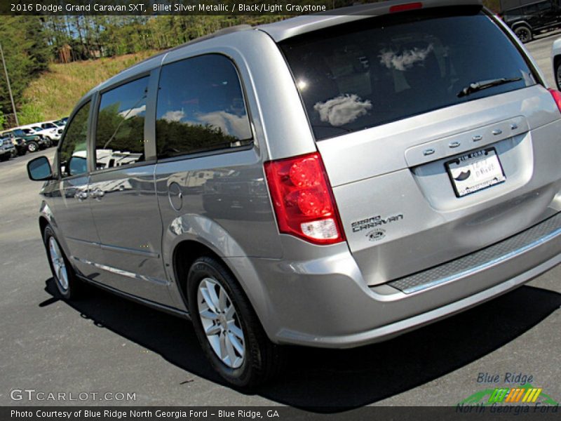 Billet Silver Metallic / Black/Light Graystone 2016 Dodge Grand Caravan SXT