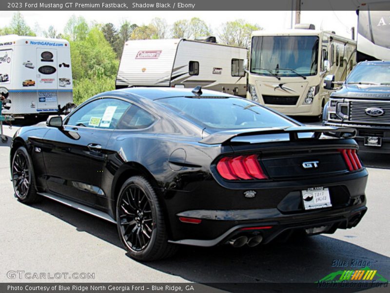 Shadow Black / Ebony 2023 Ford Mustang GT Premium Fastback