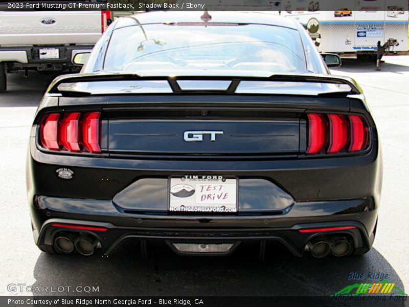 Shadow Black / Ebony 2023 Ford Mustang GT Premium Fastback