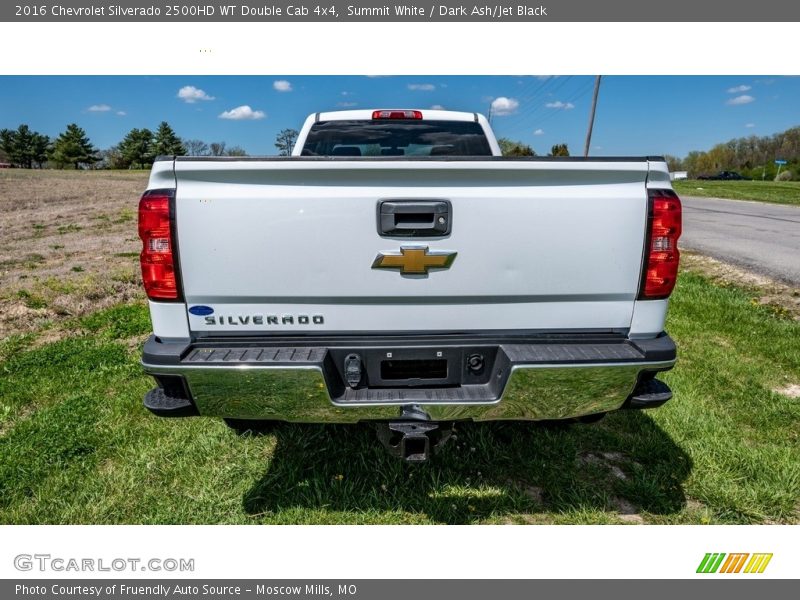Summit White / Dark Ash/Jet Black 2016 Chevrolet Silverado 2500HD WT Double Cab 4x4