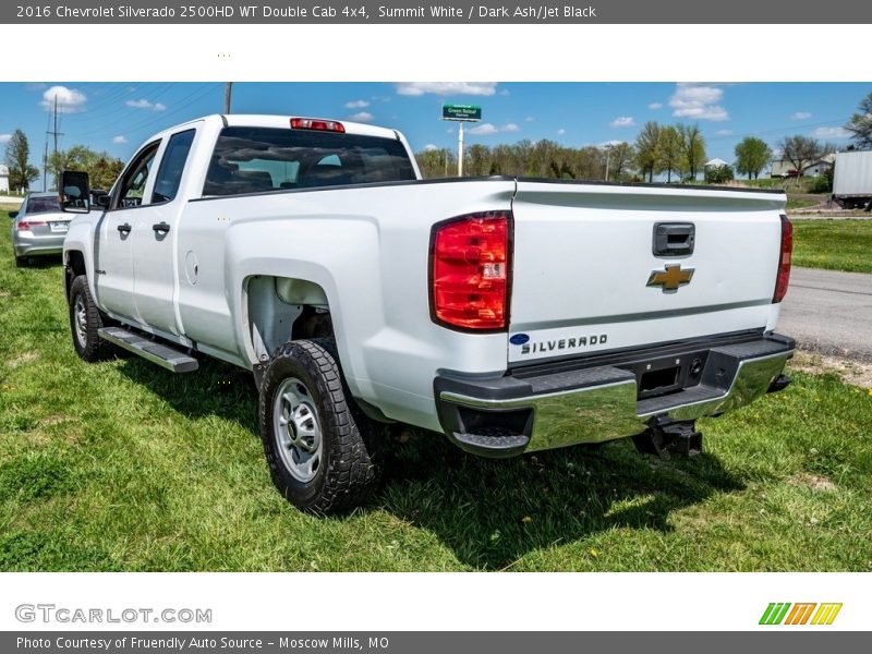 Summit White / Dark Ash/Jet Black 2016 Chevrolet Silverado 2500HD WT Double Cab 4x4