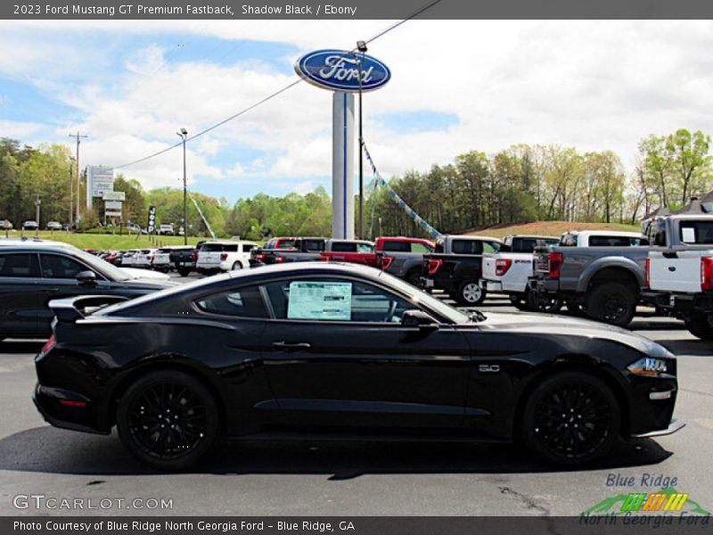 Shadow Black / Ebony 2023 Ford Mustang GT Premium Fastback