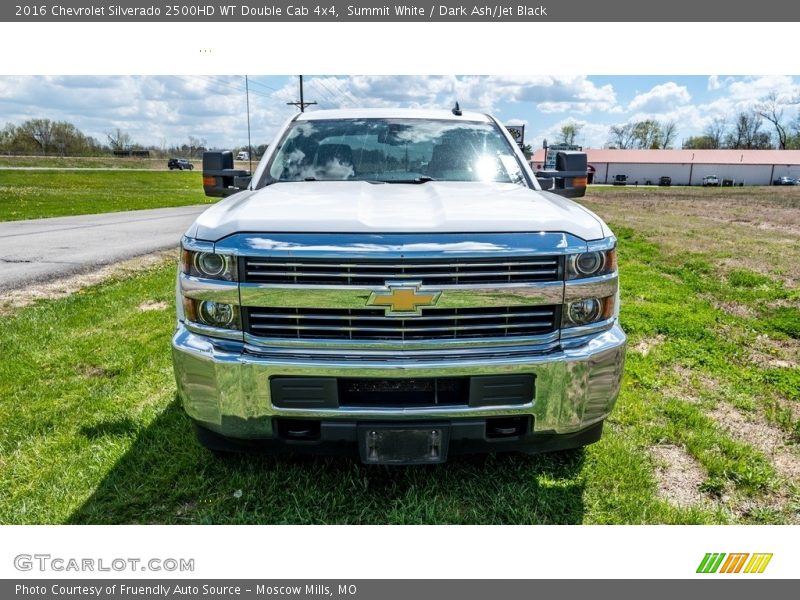 Summit White / Dark Ash/Jet Black 2016 Chevrolet Silverado 2500HD WT Double Cab 4x4