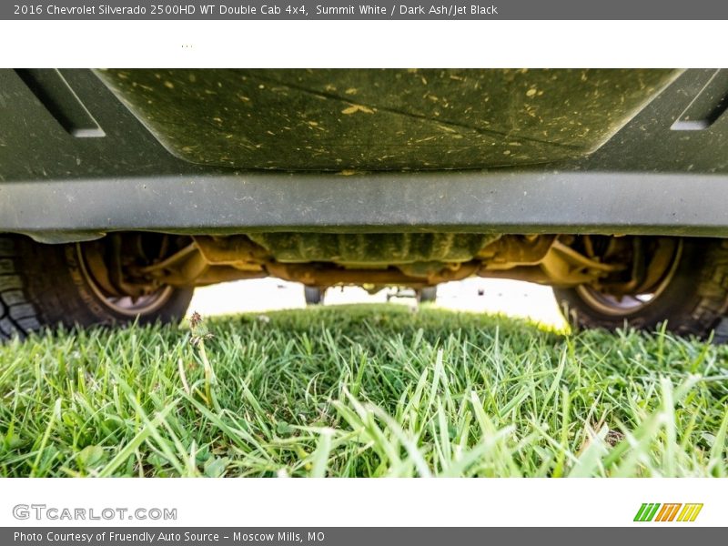 Summit White / Dark Ash/Jet Black 2016 Chevrolet Silverado 2500HD WT Double Cab 4x4