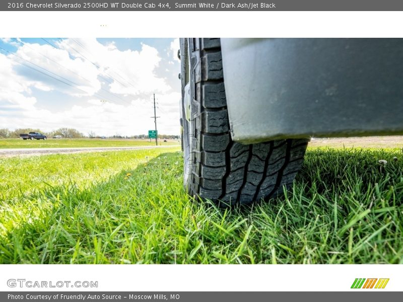 Summit White / Dark Ash/Jet Black 2016 Chevrolet Silverado 2500HD WT Double Cab 4x4
