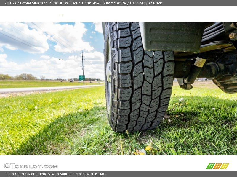 Summit White / Dark Ash/Jet Black 2016 Chevrolet Silverado 2500HD WT Double Cab 4x4