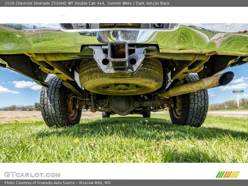 Summit White / Dark Ash/Jet Black 2016 Chevrolet Silverado 2500HD WT Double Cab 4x4