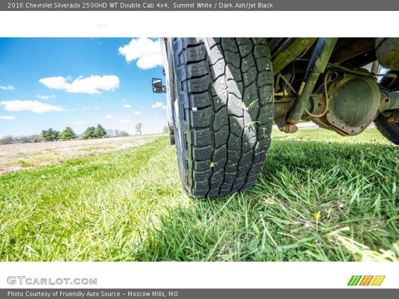 Summit White / Dark Ash/Jet Black 2016 Chevrolet Silverado 2500HD WT Double Cab 4x4