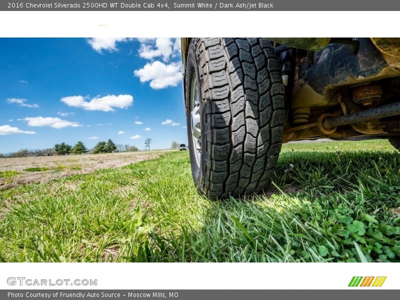 Summit White / Dark Ash/Jet Black 2016 Chevrolet Silverado 2500HD WT Double Cab 4x4