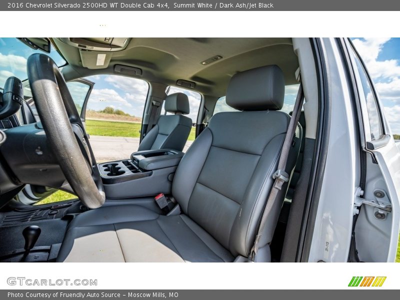 Summit White / Dark Ash/Jet Black 2016 Chevrolet Silverado 2500HD WT Double Cab 4x4