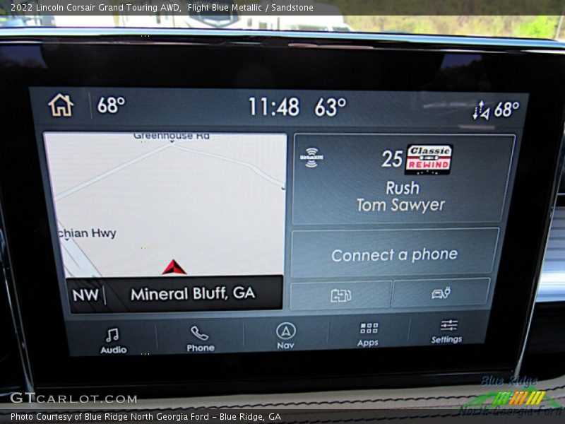 Controls of 2022 Corsair Grand Touring AWD