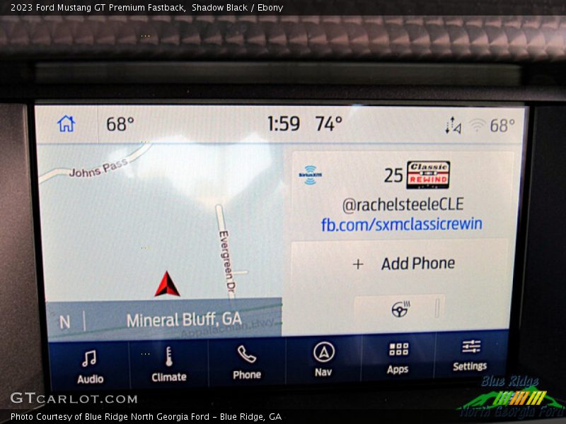 Shadow Black / Ebony 2023 Ford Mustang GT Premium Fastback