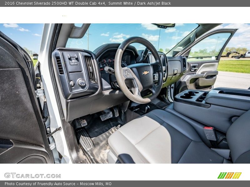 Summit White / Dark Ash/Jet Black 2016 Chevrolet Silverado 2500HD WT Double Cab 4x4