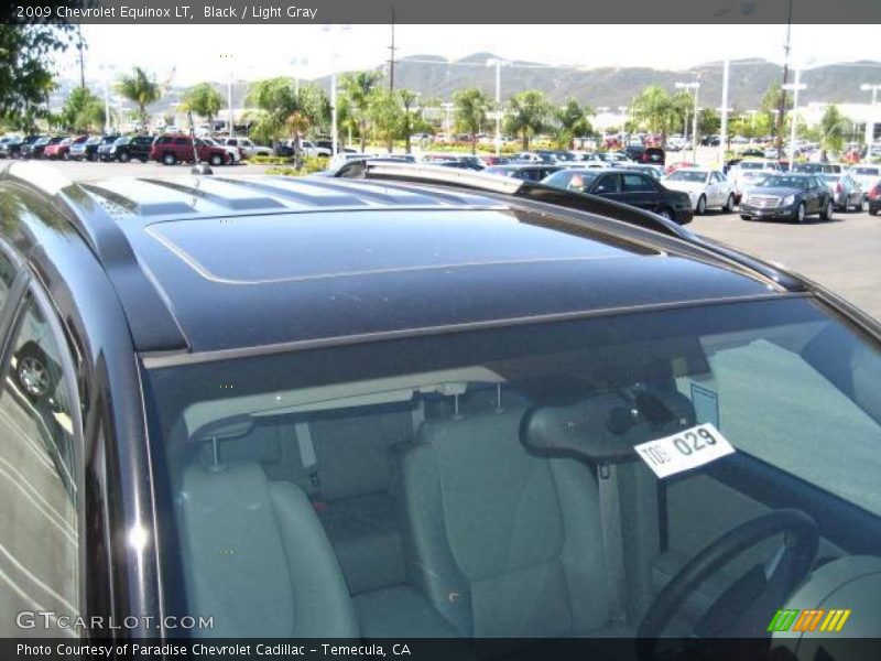 Black / Light Gray 2009 Chevrolet Equinox LT