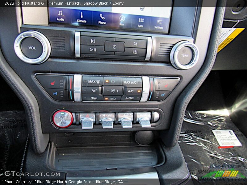 Controls of 2023 Mustang GT Premium Fastback
