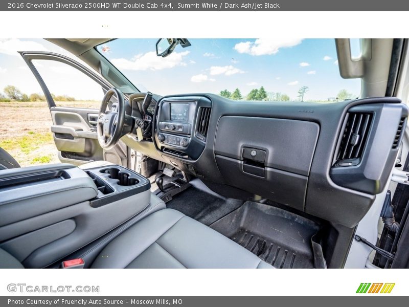 Dashboard of 2016 Silverado 2500HD WT Double Cab 4x4