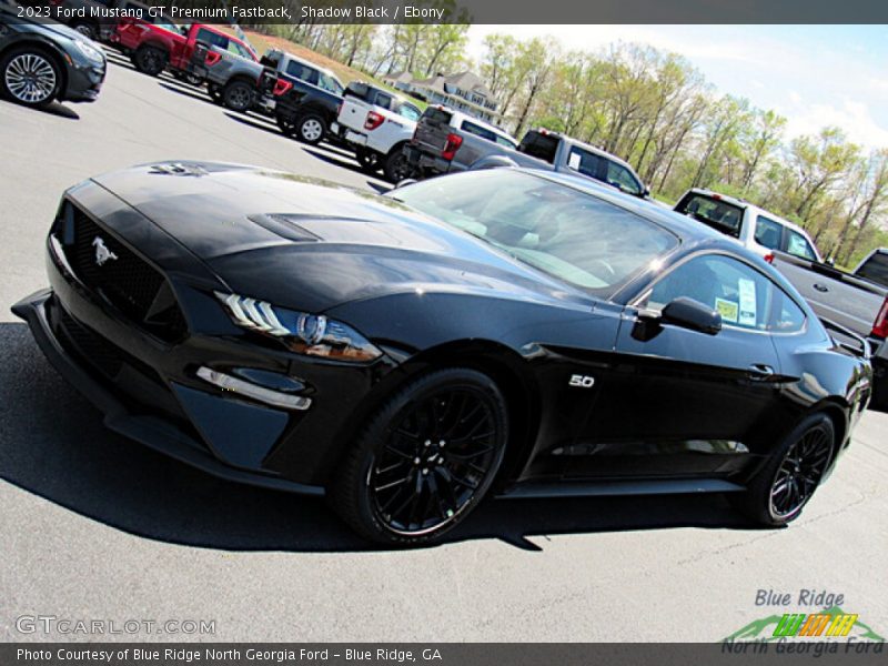 Shadow Black / Ebony 2023 Ford Mustang GT Premium Fastback