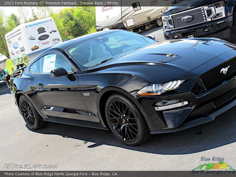 Shadow Black / Ebony 2023 Ford Mustang GT Premium Fastback