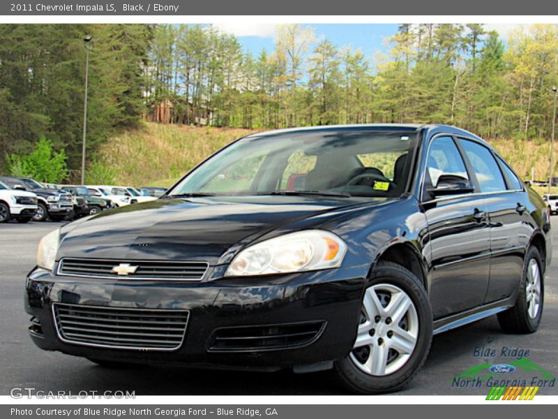 Black / Ebony 2011 Chevrolet Impala LS