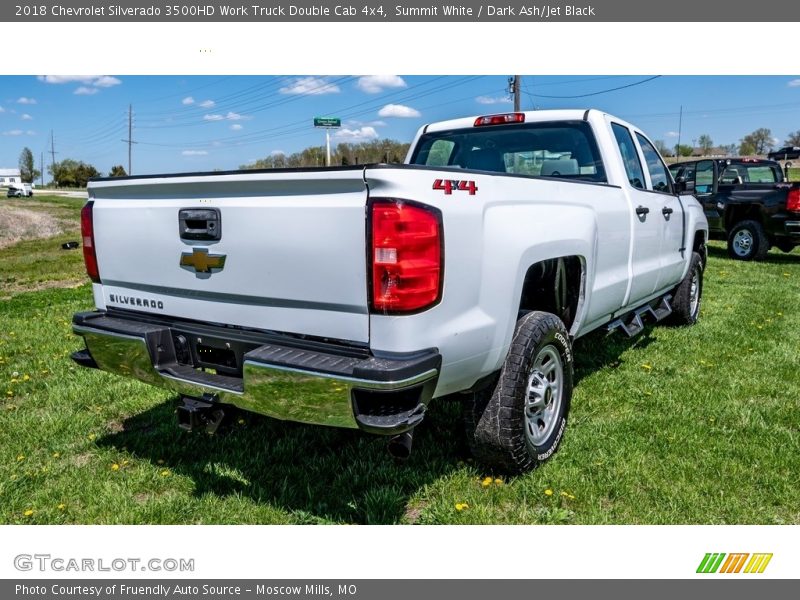 Summit White / Dark Ash/Jet Black 2018 Chevrolet Silverado 3500HD Work Truck Double Cab 4x4