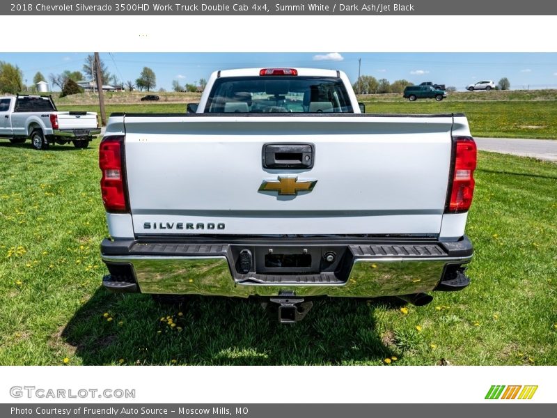 Summit White / Dark Ash/Jet Black 2018 Chevrolet Silverado 3500HD Work Truck Double Cab 4x4