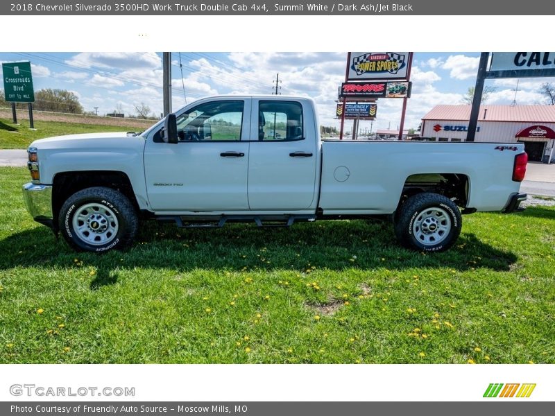 Summit White / Dark Ash/Jet Black 2018 Chevrolet Silverado 3500HD Work Truck Double Cab 4x4