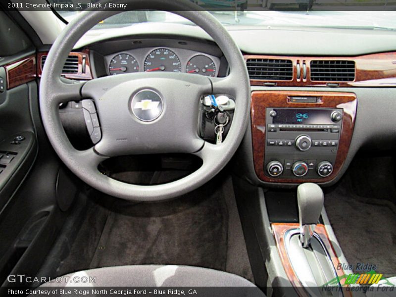 Black / Ebony 2011 Chevrolet Impala LS