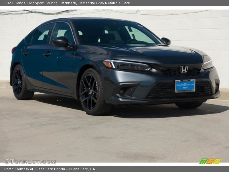 Meteorite Gray Metallic / Black 2023 Honda Civic Sport Touring Hatchback