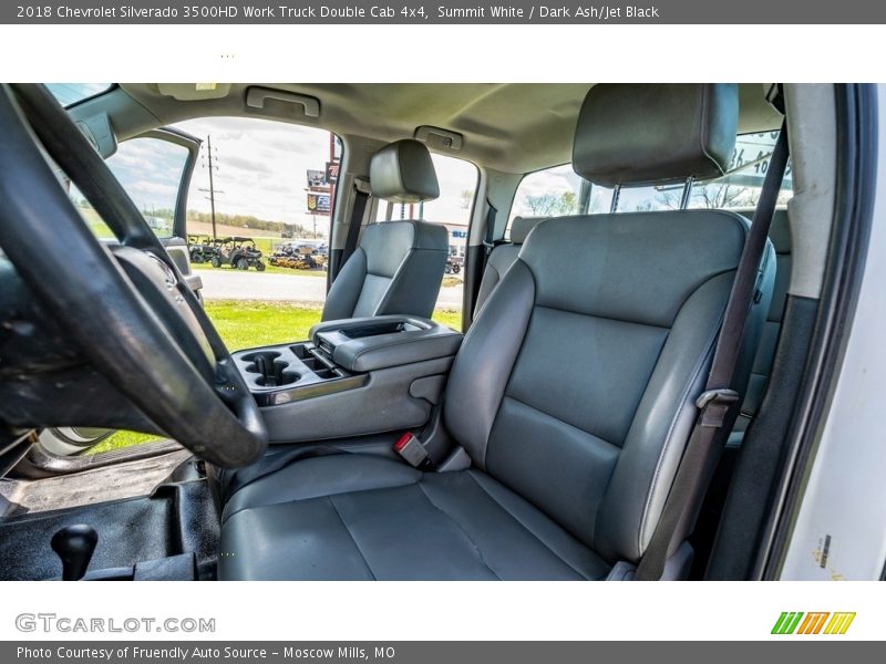 Front Seat of 2018 Silverado 3500HD Work Truck Double Cab 4x4