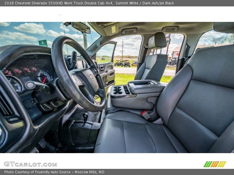 Front Seat of 2018 Silverado 3500HD Work Truck Double Cab 4x4
