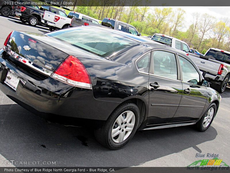 Black / Ebony 2011 Chevrolet Impala LS