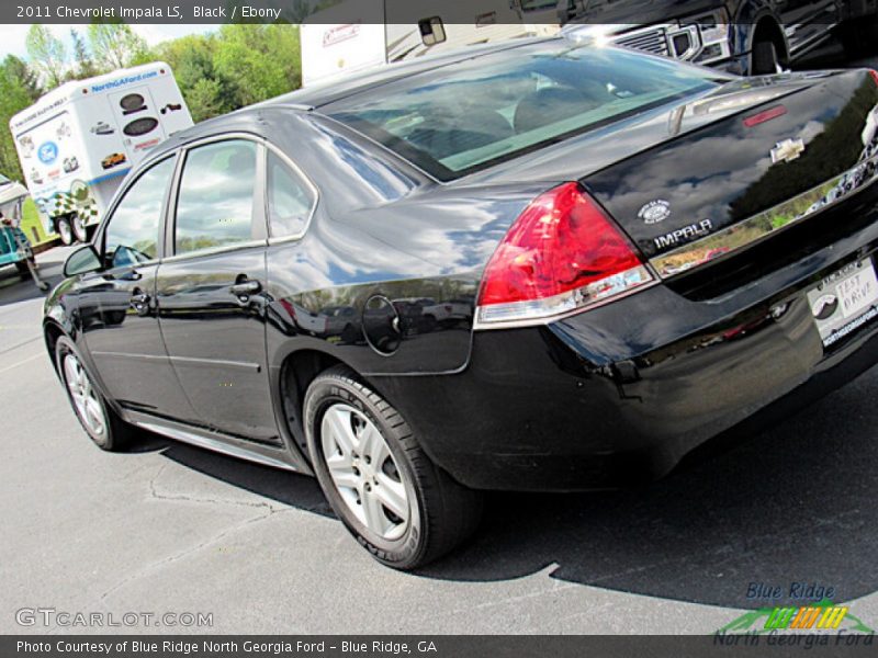 Black / Ebony 2011 Chevrolet Impala LS