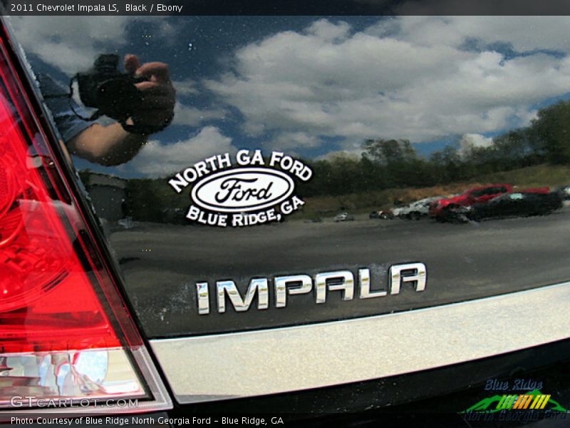 Black / Ebony 2011 Chevrolet Impala LS