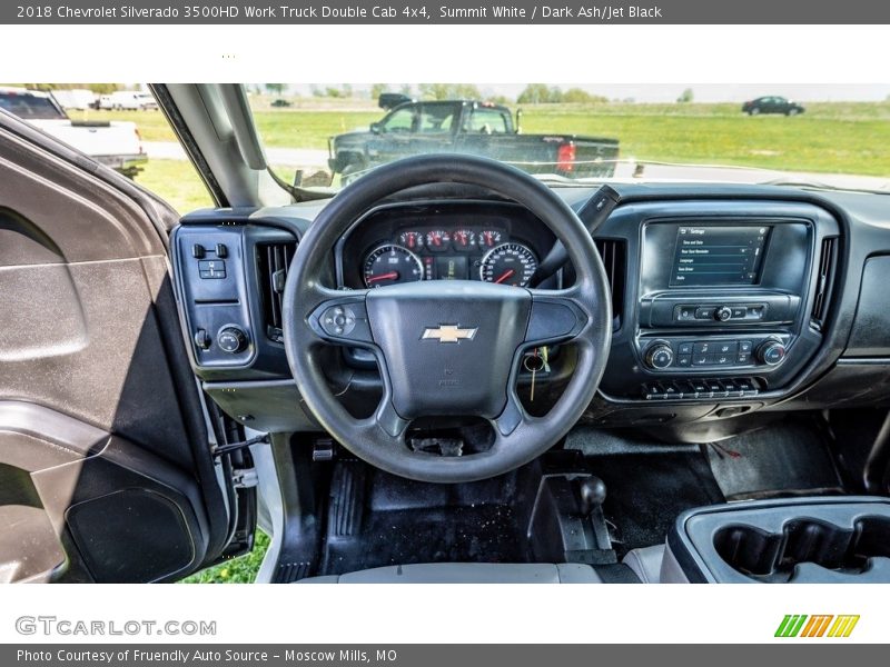 Controls of 2018 Silverado 3500HD Work Truck Double Cab 4x4