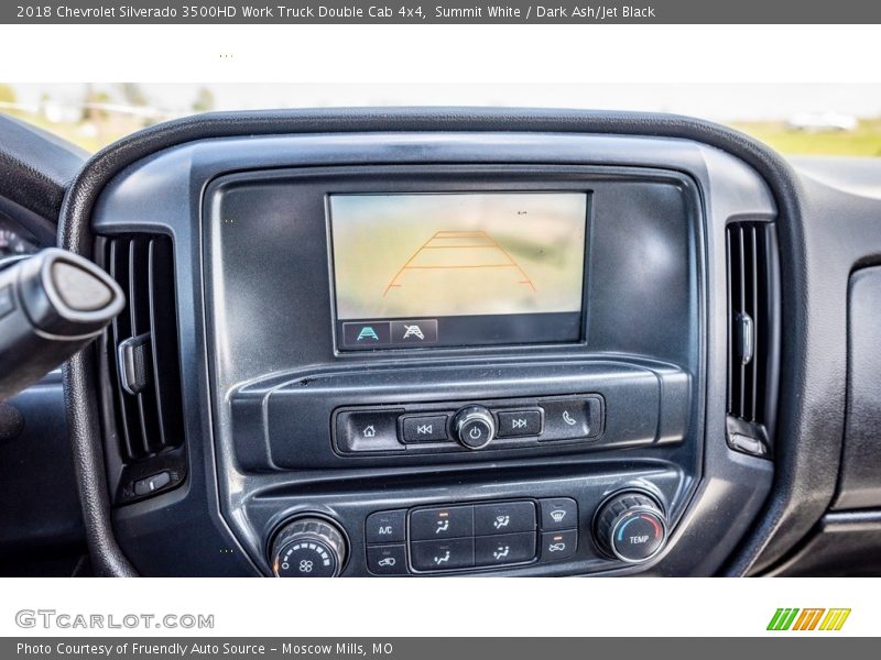 Controls of 2018 Silverado 3500HD Work Truck Double Cab 4x4