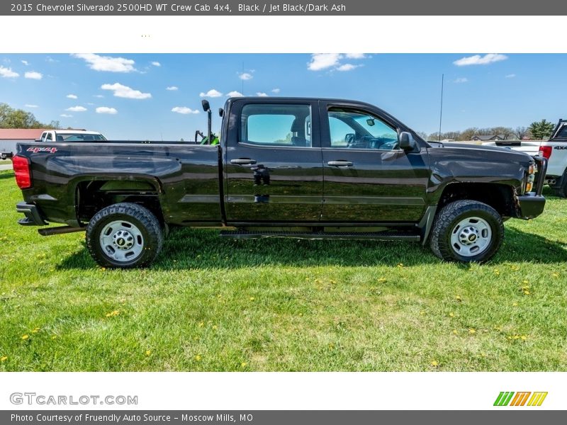 Black / Jet Black/Dark Ash 2015 Chevrolet Silverado 2500HD WT Crew Cab 4x4