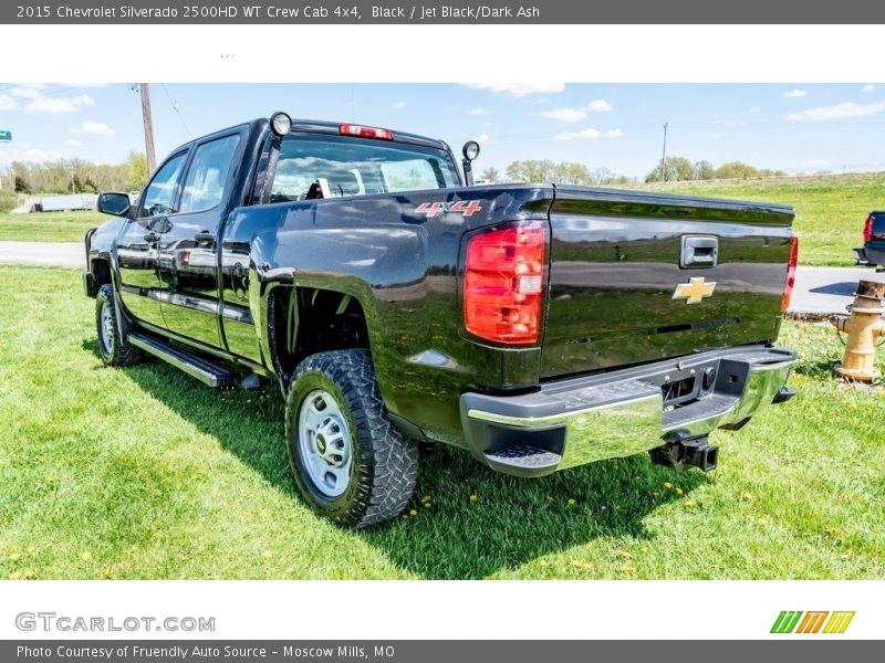 Black / Jet Black/Dark Ash 2015 Chevrolet Silverado 2500HD WT Crew Cab 4x4