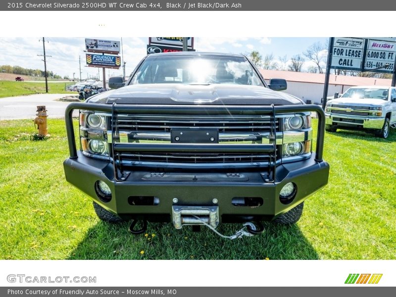 Black / Jet Black/Dark Ash 2015 Chevrolet Silverado 2500HD WT Crew Cab 4x4