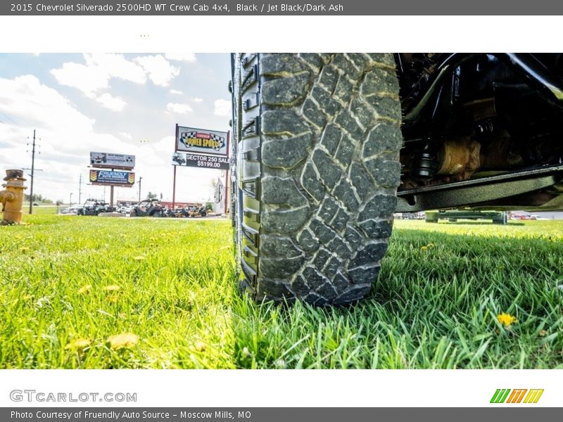 Black / Jet Black/Dark Ash 2015 Chevrolet Silverado 2500HD WT Crew Cab 4x4