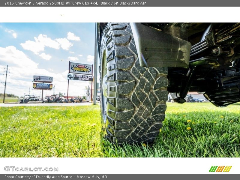 Black / Jet Black/Dark Ash 2015 Chevrolet Silverado 2500HD WT Crew Cab 4x4
