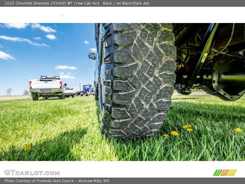 Black / Jet Black/Dark Ash 2015 Chevrolet Silverado 2500HD WT Crew Cab 4x4