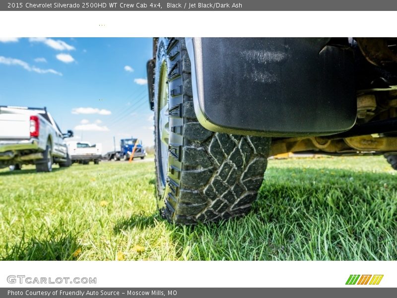 Black / Jet Black/Dark Ash 2015 Chevrolet Silverado 2500HD WT Crew Cab 4x4