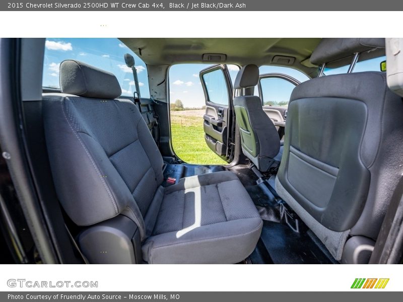 Black / Jet Black/Dark Ash 2015 Chevrolet Silverado 2500HD WT Crew Cab 4x4