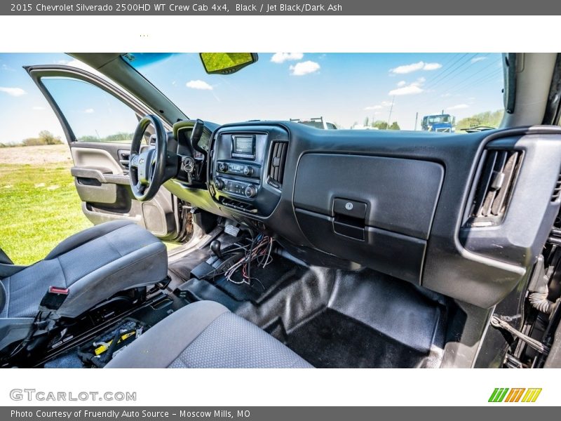 Black / Jet Black/Dark Ash 2015 Chevrolet Silverado 2500HD WT Crew Cab 4x4
