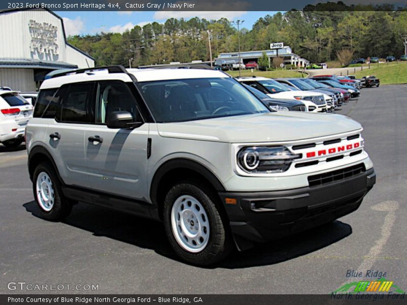  2023 Bronco Sport Heritage 4x4 Cactus Gray