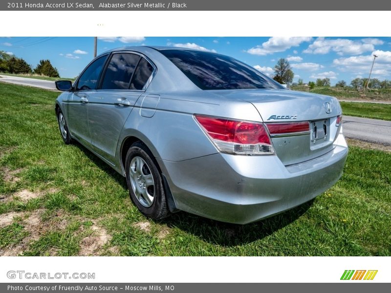 Alabaster Silver Metallic / Black 2011 Honda Accord LX Sedan