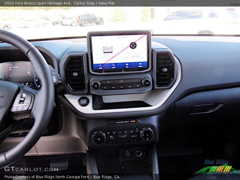 Cactus Gray / Navy Pier 2023 Ford Bronco Sport Heritage 4x4